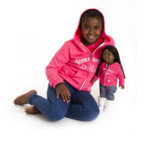 STYLISH MATCHING HOODIES FOR GIRL AND DOLL