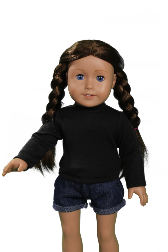 Black Long-Sleeved T-Shirt